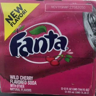 Wild Cherry Fanta 12pk Rare Find