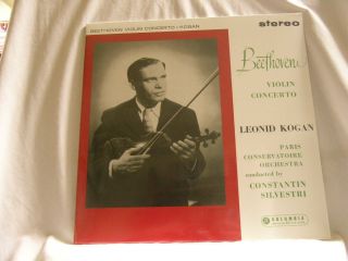 Beethoven Violin Concerto Leonid Kogan Constantin Silvestri 180 Gram Lp