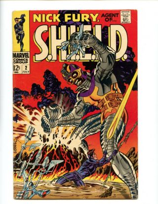 Nick Fury Agent Of Shield 2 Steranko All The Way Really Vg