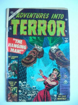 Adventures Into Terror 26,  G/vg,  Complete,  Unrestored,  Read Shipp.  Costs