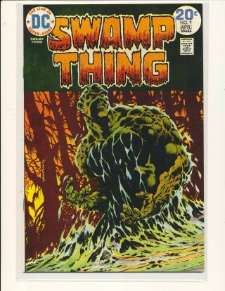 Swamp Thing 9 - Wrightson Cover & Art Vf Cond.