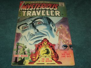 1957 Charlton Comics Tales Of The Mysterious Traveler 3 Steve Ditko Cover/art