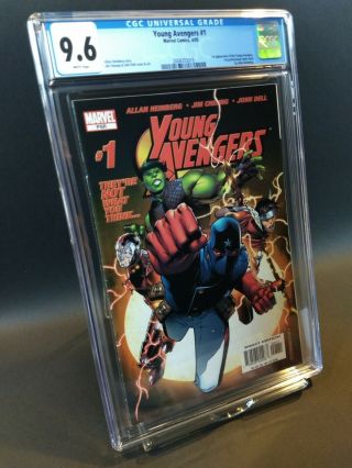 Young Avengers 1 Cgc 9.  6 1st Appearances - Case