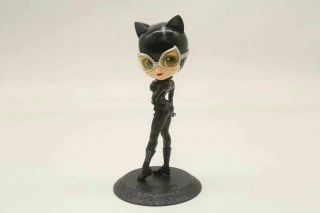 Anime Catwoman Cat Woman Qposket Dc Comics Batman Pvc Figure No Box Black