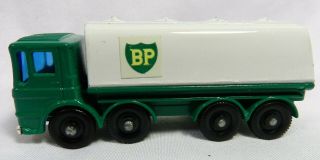 Vtg 1960s Miniature Diecast Toy Lesney Matchbox Bp Gas Petrol Tanker Truck 32