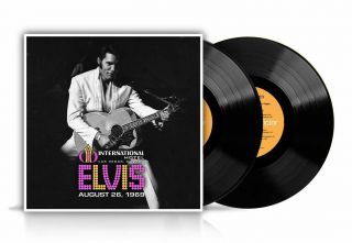 Elvis Presley Live At The International Hotel Las Vegas 1969 Vinyl (8th Aug)