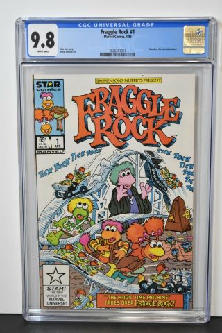Fraggle Rock 1 (1985) Cgc Graded 9.  8 Tv Show Jim Henson Muppets Stan Kay