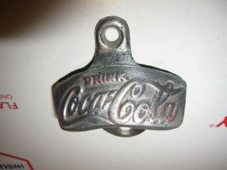 Vintage Brown Mfg.  Co.  Starr " X " Coca Cola Advertising Bottle Opener U.  S.  A.