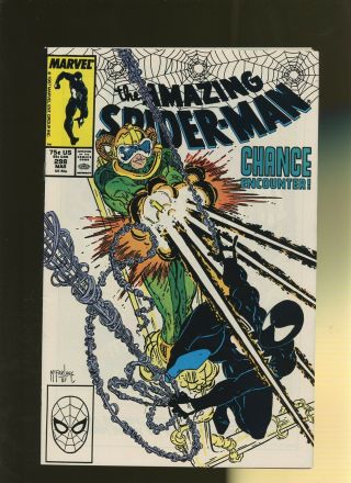 Spider - Man 298 Fn/vf 7.  0 1 Book 1st Venom Cameo 1st Mcfarlane Asm
