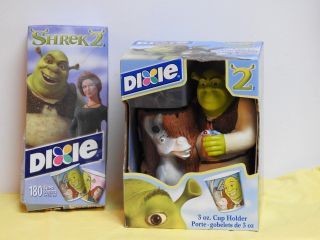 Shrek 2 Donkey Dixie Cup Holder Collector Kids Bathroom Decor 2004 Dreamworks