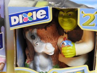 Shrek 2 Donkey Dixie Cup Holder Collector KiDs Bathroom Decor 2004 Dreamworks 3