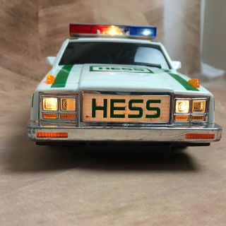 Vintage Hess Gasoline Police Cops Patrol Car Toy Lights & Sirens 1993