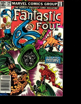 10 Fantastic Four Marvel Comics 233 243 244 245 246 247 248 249 250 251 252 JF24 4