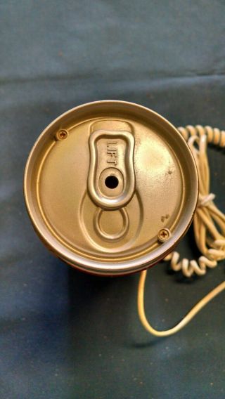 Vintage 1985 Coca - Cola Can Shaped Model 5010 Telephone With Plug In Cord 5