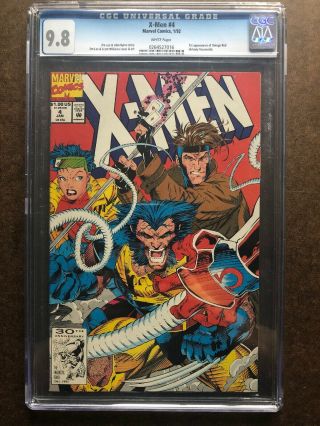 X - Men 4 Cgc 9.  8 1st Appearance Of Omega Red Marvel Comics