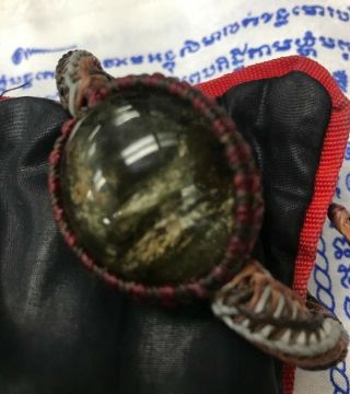 Leklai Bracelet Buddha Huge Summoned Kaew Power Talisman Money Sex Thai Amulet