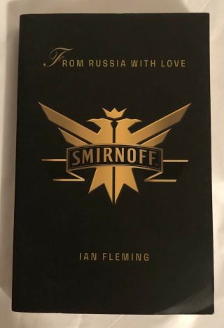 From Russia With Love Ian Fleming Smirnoff Promo Vodka Penquin James Bond 007