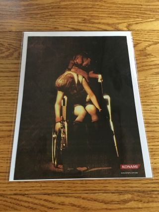 Silent Hill 3 PS2 Playstation 2 2003 2 - Page Poster Ad Print Art Survival Horror 2