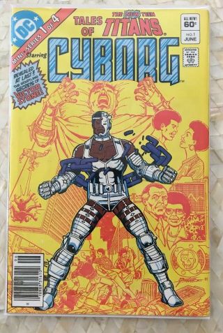Tales Of The Teen Titans 1 2 3 4 (full Run 1 - 4) Dc Comic 1982 Cyborg,  Raven