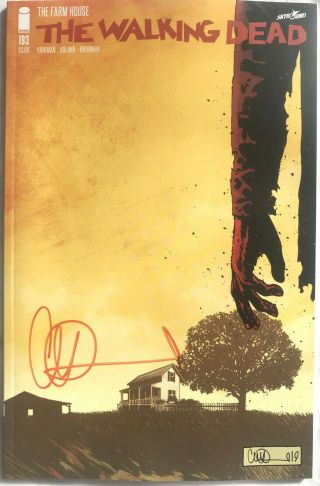 Image Comics The Walking Dead 193 Signed By Charlie Adlard 1st Print Last Issue