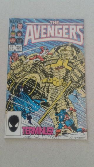 The Avengers Vol.  1 No.  257 July 1985 Marvel Comics Superhero Team