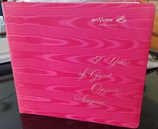 Rca Victor 50 Years Of Great Operatic Singing Limited Edition 444 5 Lp Set