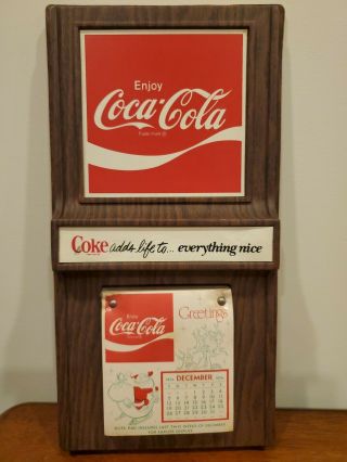 1976 Enjoy Coca Cola Calendar