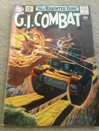 Dc Comic Books Silver Age G.  I.  Combat 91 " 1st Appear Haunted Tank Cover " 12cent