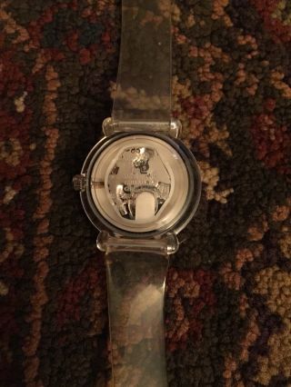Superman Vintage 80 ' s Armitron Watch Clear Swatch Look 3