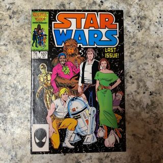 Star Wars 107 (jul 1986,  Marvel)