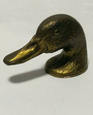 Vintage Brass Duck Head Bottle Opener 2
