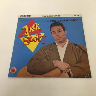 Rockabilly Jack Scott ‎ The Legendary Jack Scott 1982 10 " Vinyl [bbr0024]