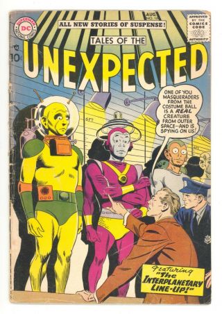Tales Of The Unexpected 16 Dc 1957 - Jack Kirby Art - Thor - Hammer - Fr/gd