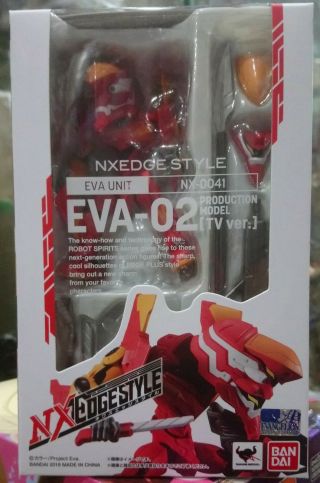 Bandai Nxedge Style Eva - 02 Tv Ver Neon Genesis Evangelion Action Figure