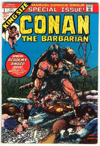 Conan Annual (1973) 1 Vf 8.  0 Barry Windsor Smith Art