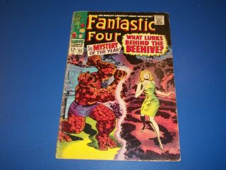 Fantastic Four 66 Hot Silver Age Key Part 1 Of 2 Issue Origin Of Him (warlock)