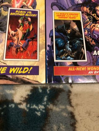 Walmart - DC 100 - PAGE GIANT Batman,  Superman 11,  Titans,  Flash,  WW,  ST 4 8