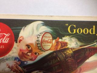1953 Coke Coca - Cola Drink in Bottles Advertising Ink Blotter 3