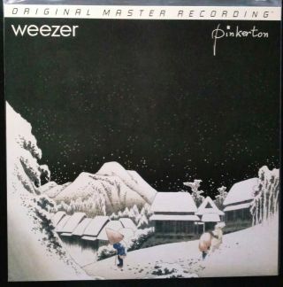 Weezer Pinkerton Lp 180g Vinyl Mobile Fidelity Sound Lab Gain 2 Ultra Analog