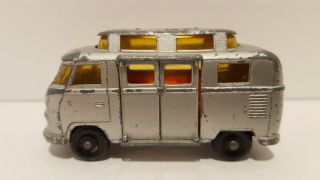 Matchbox Series No 34 Volkswagen Camper High Roof Vw Bus By Lesney