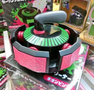 Taito Splatoon 2 Curling Bom Cleaner Neon Pink Ver Am Game Otaku Japan