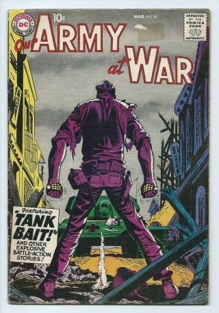 Our Army At War 80 Dc (1959) Comic Book