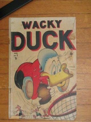 Wacky Duck Vol 1/no 1 August 1948 Gd - Vg