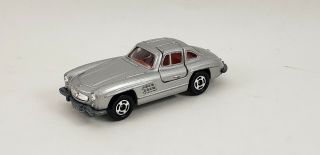 Tomica Tomy Mercedes Benz 300sl Gullwing Silver F - 19 Japan