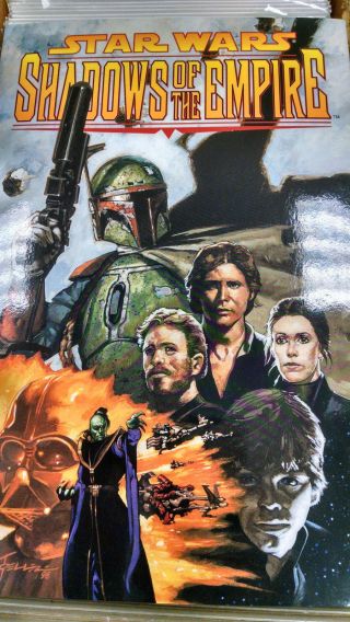 Star Wars Shadows Of The Empire Dark Horse Comics Signed And Numbered /1000