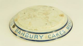 Rare Advertising Shop Cake Stand Meredit & Drew,  Banbury Cakes C1890