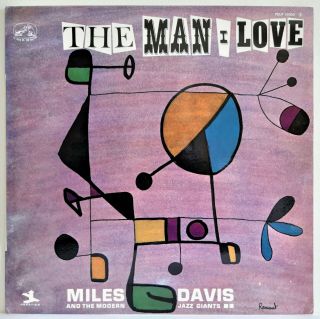 Miles Davis The Man I Love – La Voix De Son Maître – Mono France – Nm,