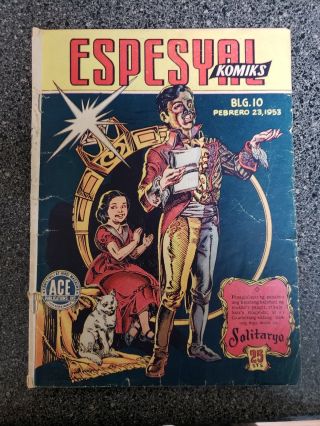 1953 Espesyal Komiks Golden Age Comicbook Philipino Ace Publications