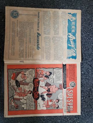 1953 ESPESYAL KOMIKS Golden age comicbook Philipino ACE PUBLICATIONS 2