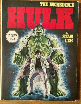 Incredible Hulk By Stan Lee Graphic Novel/fireside Books/1978/jack Kirby/sc